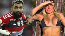 Gabigol e a empresária Dai Angelo