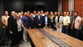 Representantes do sindicato do transporte alternativo do Pará foram recebidos pelo presidente da Alepa, deputado Chicão