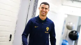 Cristiano Ronaldo feliz com a oportunidade de voltar ao Estádio José Alvalade, em Lisboa.