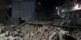 Imagens do Marrocos após a passagem do terremoto