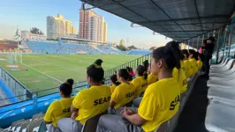 Torcedores puderam acompanhar o jogo na Curuzu