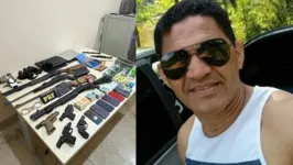 Na casa dos suspeitos, os policiais apreenderam armas, munições, aparelhos celulares e dinheiro em espécie. Ex-vereador foi morto a tiros em 2022.