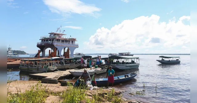 Imagem ilustrativa da notícia Manaus decreta emergência por causa da seca do Rio Negro