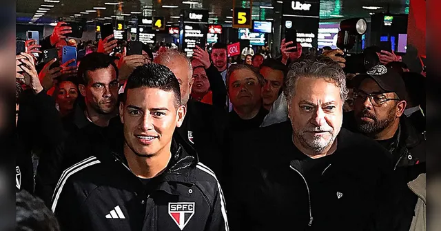 Imagem ilustrativa da notícia Como o São Paulo usou a paciência para ter James Rodriguez