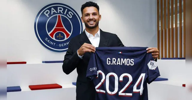 Imagem ilustrativa da notícia PSG anuncia contratação do atacante Gonçalo Ramos