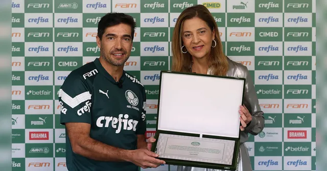 Imagem ilustrativa da notícia Abel Ferreira será homenageado por marca no Palmeiras