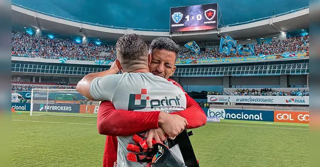 Imagem ilustrativa da notícia Bastidor da vitoria do Paysandu teve riso e choro convulso