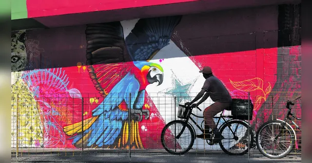 Imagem ilustrativa da notícia Cores do Pará em grafite envolvem Belém