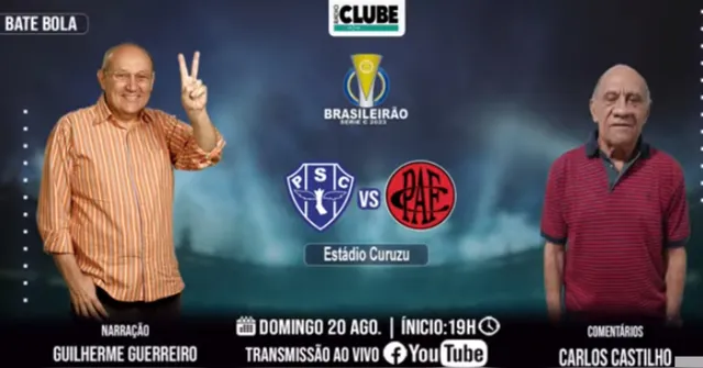 Imagem ilustrativa da notícia Tem jogo no DOL! Ouça Paysandu X Pouso Alegre-MG