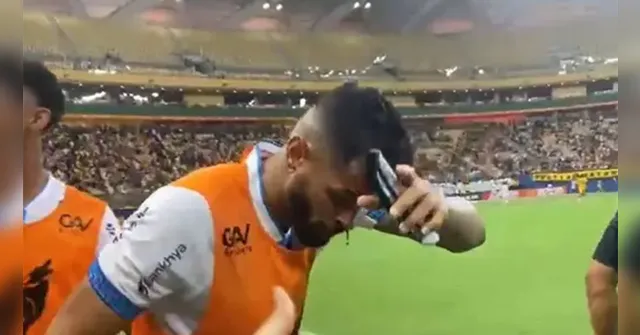 Imagem ilustrativa da notícia STJD pune dirigente que agrediu Naylhor em jogo do Paysandu