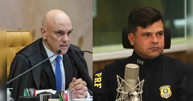 Imagem ilustrativa da notícia Moraes justifica prisão de ex-diretor da PRF: "Gravíssima"