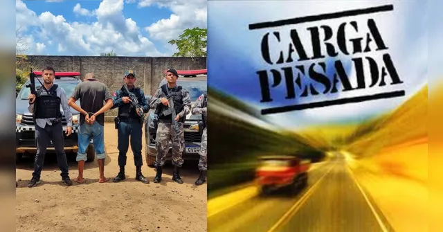 Imagem ilustrativa da notícia "Carga Pesada" prende suspeito de roubo de cargas em Marabá