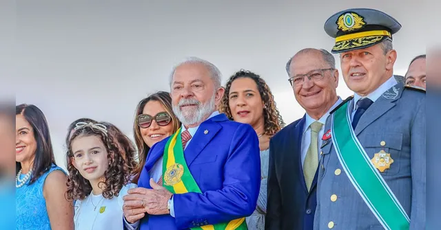 Imagem ilustrativa da notícia 7 de setembro: Lula acompanha o evento ao lado de ministros