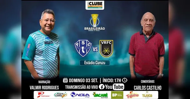 Imagem ilustrativa da notícia Tem Jogo no DOL e na Clube: Ouça Paysandu x Volta Redonda 