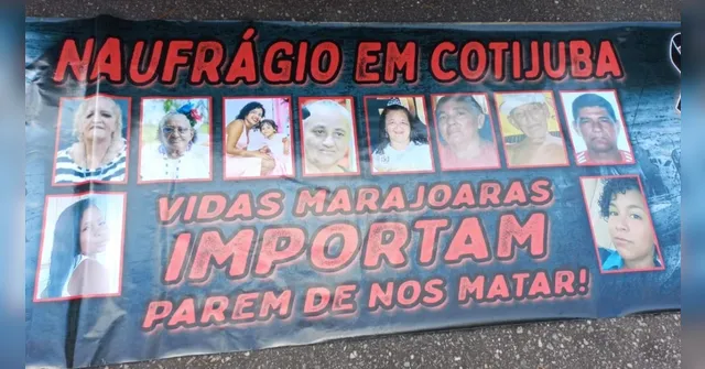 Imagem ilustrativa da notícia Naufrágio de Cotijuba: familiares fazem manifestação 