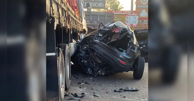 Imagem ilustrativa da notícia BR-316: Acidente com caminhões e carro deixa um ferido