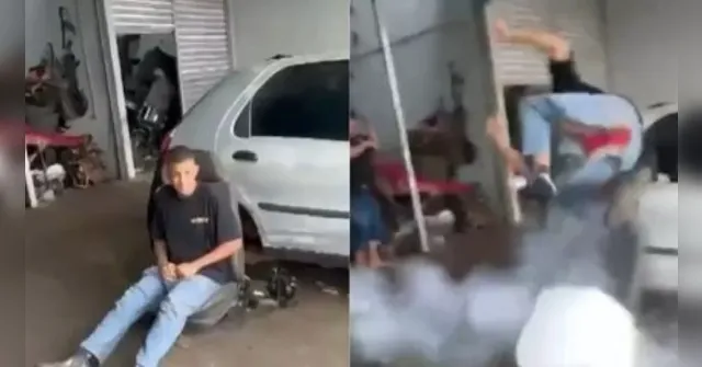 Imagem ilustrativa da notícia Brincadeira fatal com airbag bomba nas redes. Veja como é!