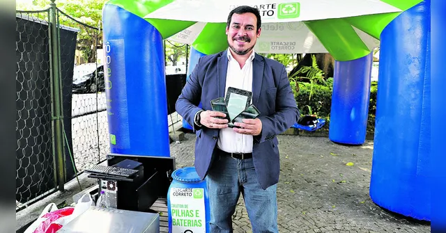 Imagem ilustrativa da notícia Campanha itinerante faz coleta de lixo eletrônico em Belém
