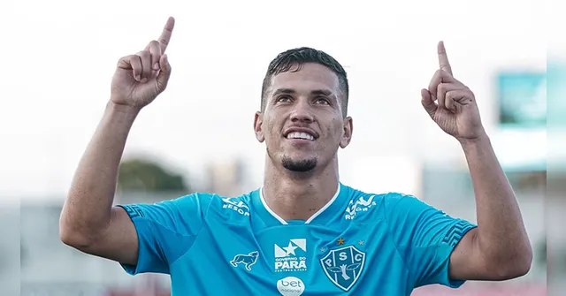 Imagem ilustrativa da notícia Vídeo: Vinicius Leite faz 15° gol no 90° jogo pelo Paysandu