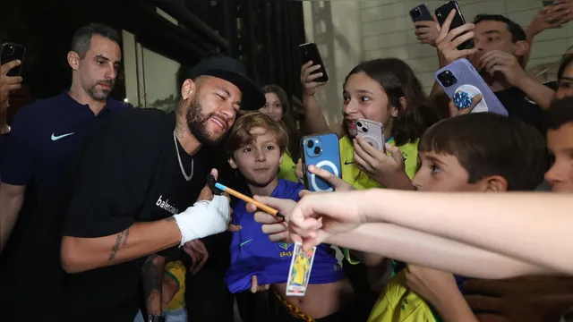 Imagem ilustrativa da notícia Neymar chega a Belém e se apresenta à Seleção Brasileira