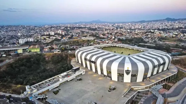 Imagem ilustrativa da notícia Atlético-MG e Santos estreiam Arena RMV, a nova casa do Galo