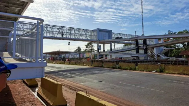 Imagem ilustrativa da notícia Acesso à segunda passarela do BRT Metropolitano é liberado