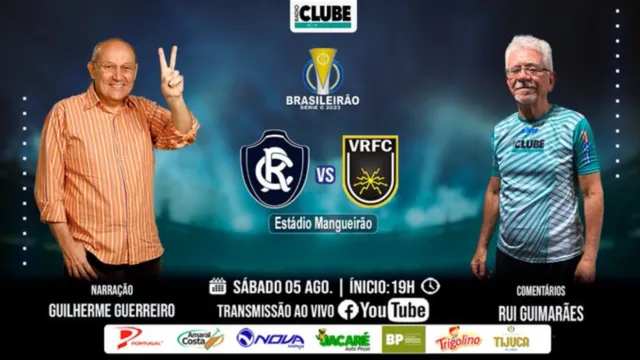 Imagem ilustrativa da notícia Tem jogo no DOL e Clube: Ouça Clube do Remo x Volta Redonda