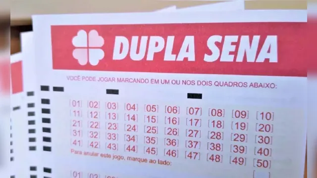 Imagem ilustrativa da notícia Veja os números sorteados da Dupla Sena nesta sexta (22)