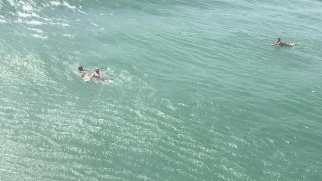 Imagem ilustrativa da notícia Turistas desaparecem no mar no litoral de SP