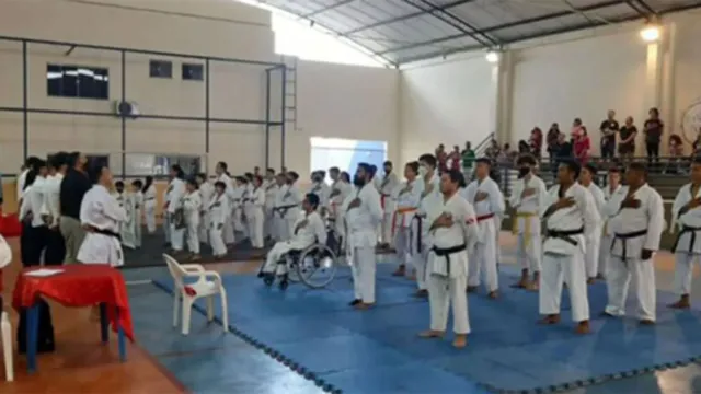 Imagem ilustrativa da notícia Paysandu promove aula inaugural de escola de karatê