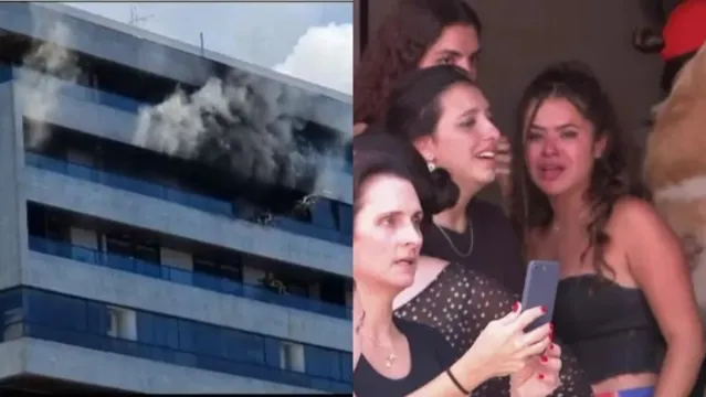 Imagem ilustrativa da notícia Incêndio atinge apartamento de Maísa Silva, que cai no choro 