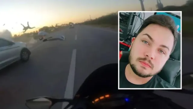 Imagem ilustrativa da notícia Motociclista a mais de 200km/h morre após ser arremessado