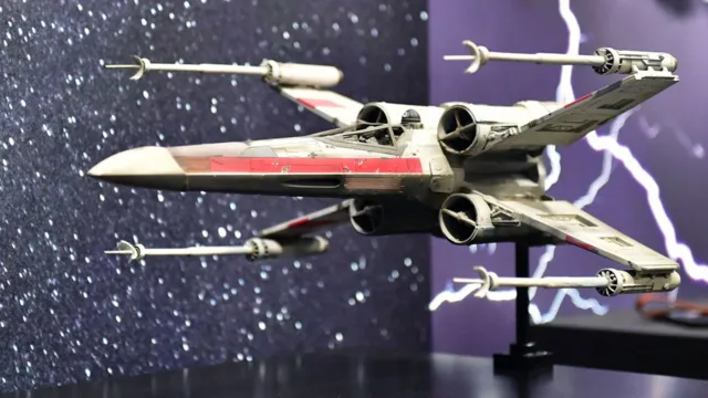 Imagem ilustrativa da notícia Nave espacial de 'Star Wars' vai a leilão por US$ 400 mil