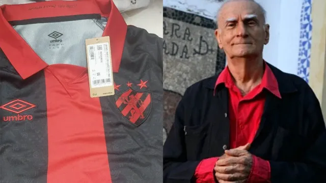 Imagem ilustrativa da notícia Sport lança camisa em homenagem a Ariano Suassuna