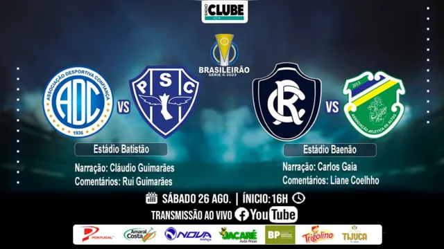 Imagem ilustrativa da notícia Tem Jogo no DOL e na Clube: Ouça os jogos de Paysandu e Remo