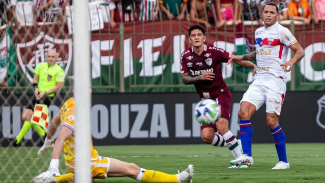 Imagem ilustrativa da notícia Fluminense vence Fortaleza com gol no fim pelo Brasileirão