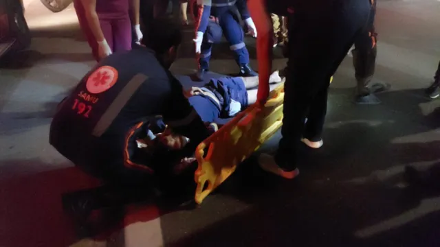 Imagem ilustrativa da notícia Acidente deixa homem gravemente ferido na Almirante Barroso