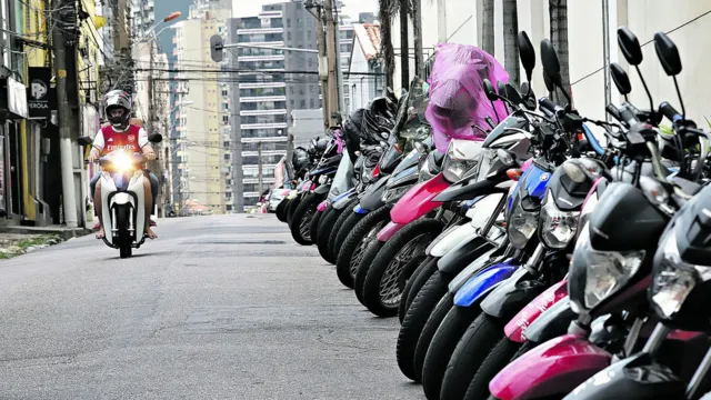 Imagem ilustrativa da notícia Levantamento mostra que Belém tem 150 mil motos nas ruas