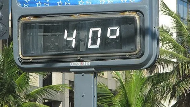 Imagem ilustrativa da notícia Temperatura chegou a 40ºC no Brasil neste domingo