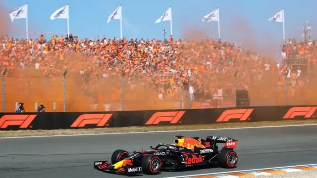 Imagem ilustrativa da notícia De novo ele! Max Verstappen é pole no GP da Holanda 