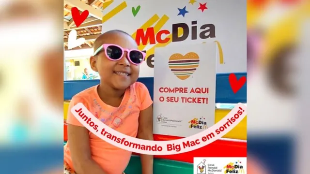 Imagem ilustrativa da notícia McDia Feliz: campanha beneficiará Casa Ronald McDonald Belém