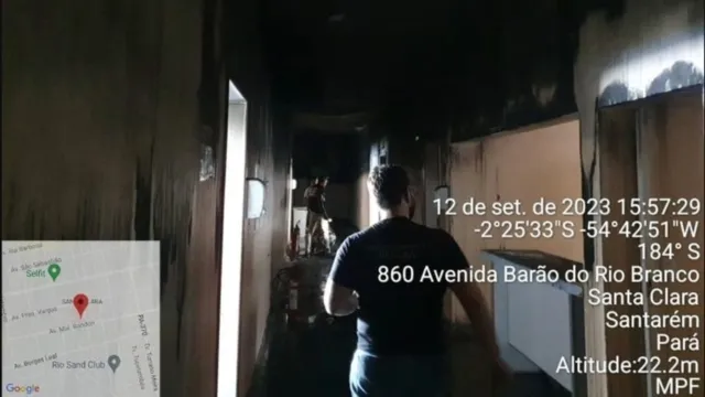 Imagem ilustrativa da notícia Diligência do MPF apura incêndio em Hospital em Santarém