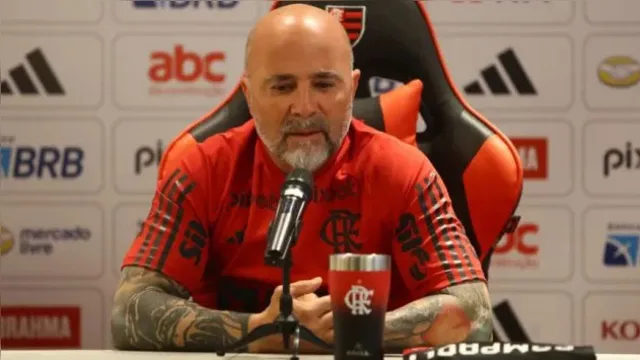 Imagem ilustrativa da notícia Pressionado, Flamengo define destino de Jorge Sampaoli