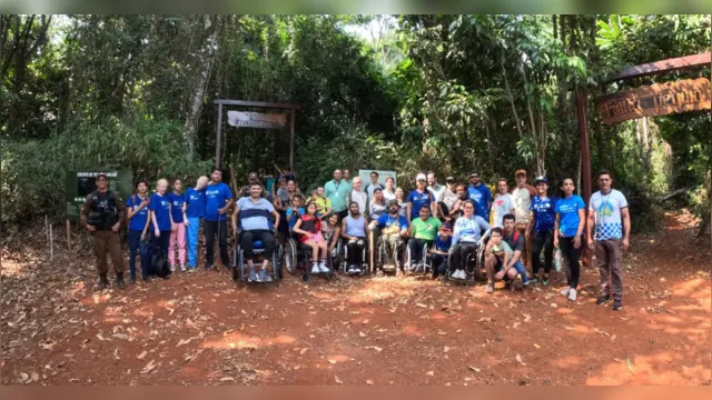 Imagem ilustrativa da notícia PCDs vão à trilha inclusiva na Floresta Nacional de Carajás