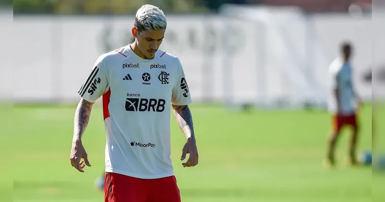Imagem ilustrativa da notícia Flamengo suspende Pedro de jogo decisivo na Libertadores