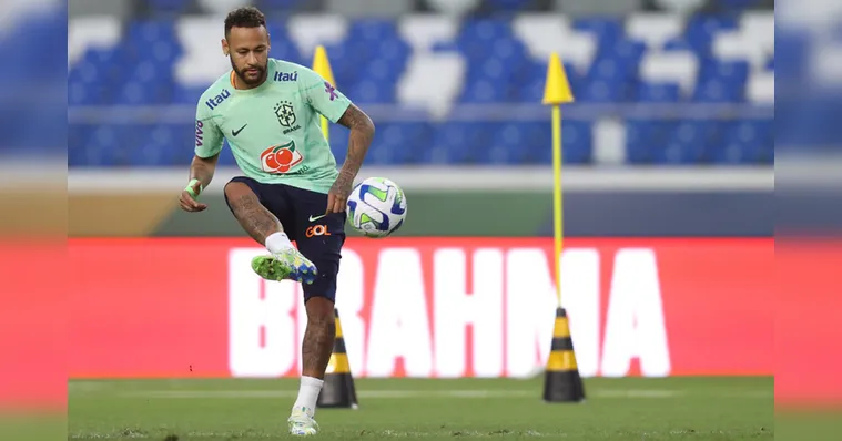 Imagem ilustrativa da notícia Neymar pode superar Pelé no jogo da Seleção em Belém.