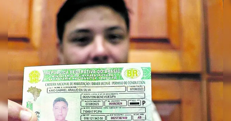 Imagem ilustrativa da notícia Detran do Pará emite a primeira CNH com nome social