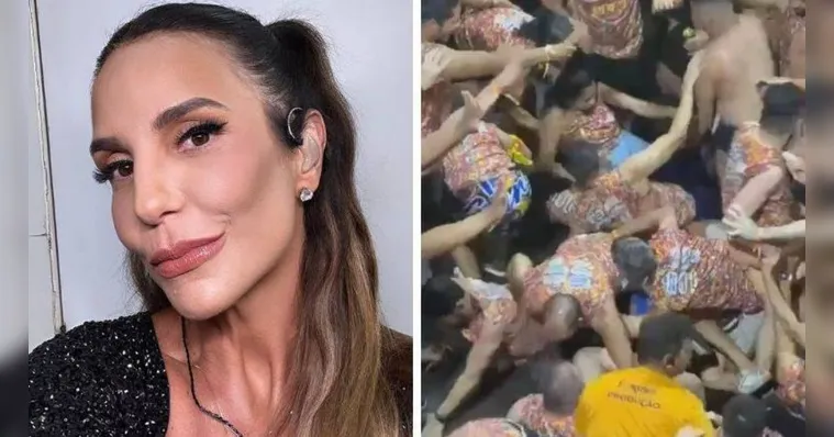 Imagem ilustrativa da notícia Bloco de Ivete Sangalo tem relato de pisoteamento e confusão