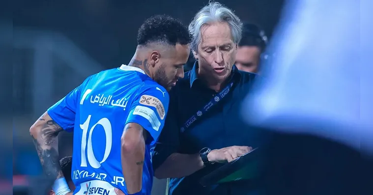 Imagem ilustrativa da notícia Neymar ganha faixa de capitão no Al Hilal e irrita atacante