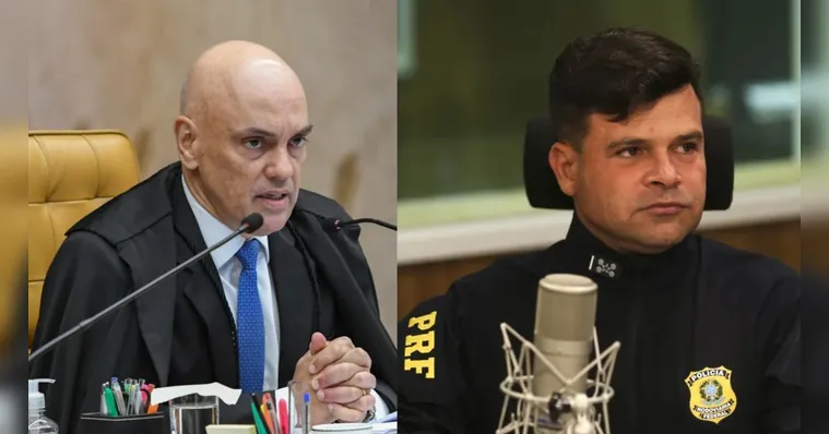 Imagem ilustrativa da notícia Moraes justifica prisão de ex-diretor da PRF: "Gravíssima"